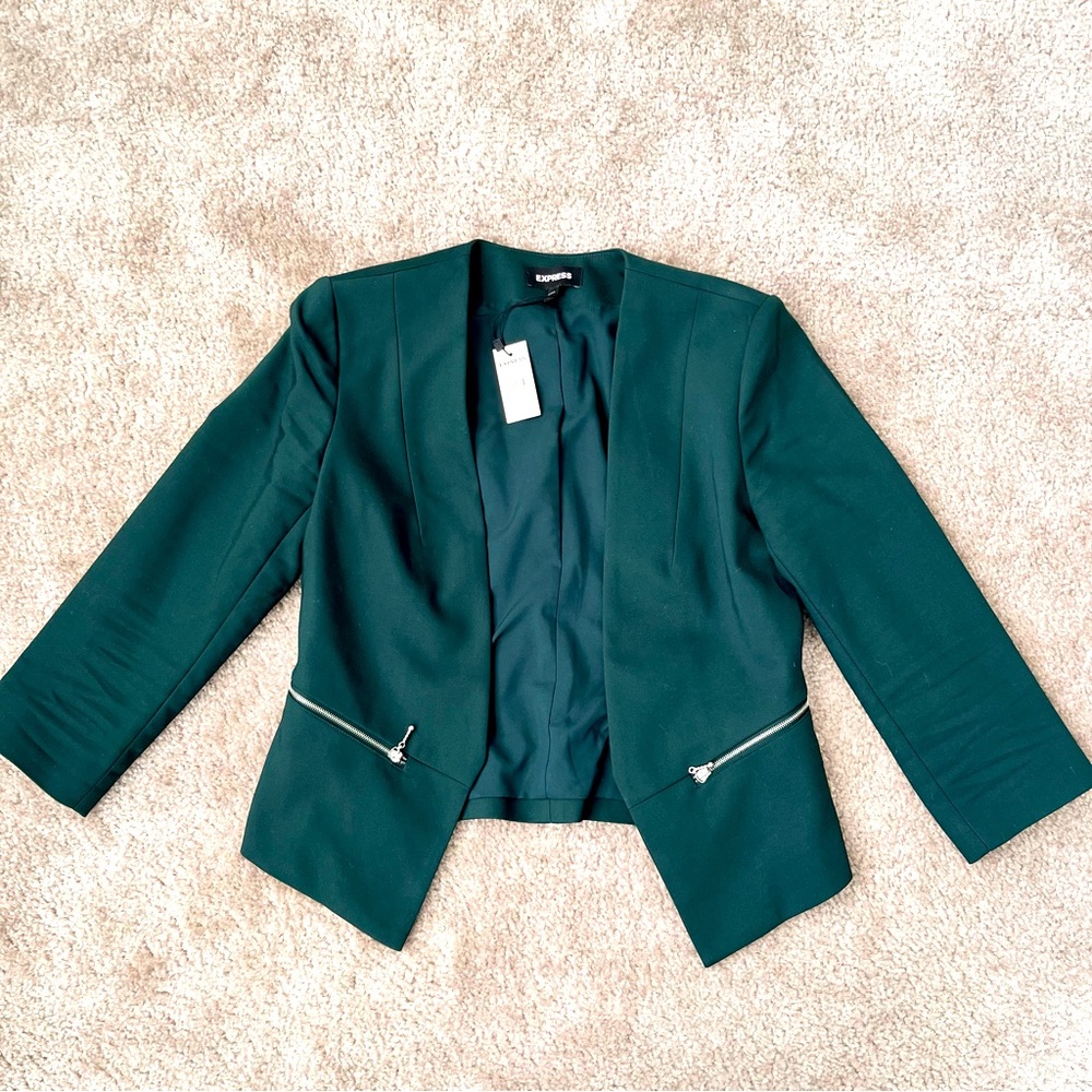 Express - Green Blazer